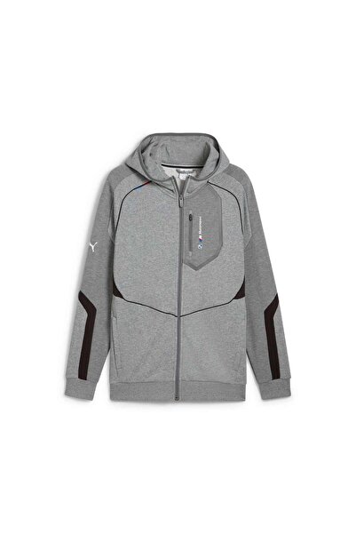 Puma Ανδρικό φούτερ Bmw Mms σε γκρι casual στυλ 63061503