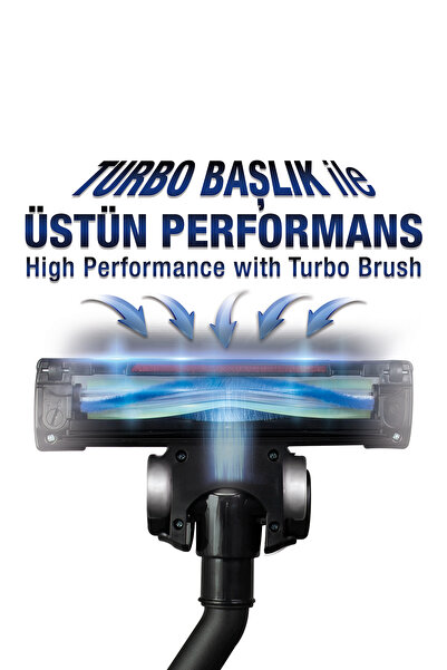 Fantom Pratik 1200 Pratik S Uyumlu Turbo Başlık Siyah