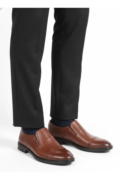 LİCCAS Pantofi de iarnă pentru bărbați din piele naturală, interior și exteri...