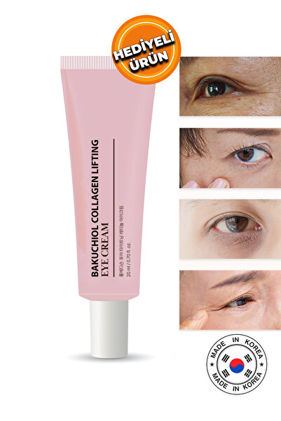 KİSSERA Ultra Nemlendirici Bakuchiol İçeren Collagen Lifting Göz Çevresi Kremi