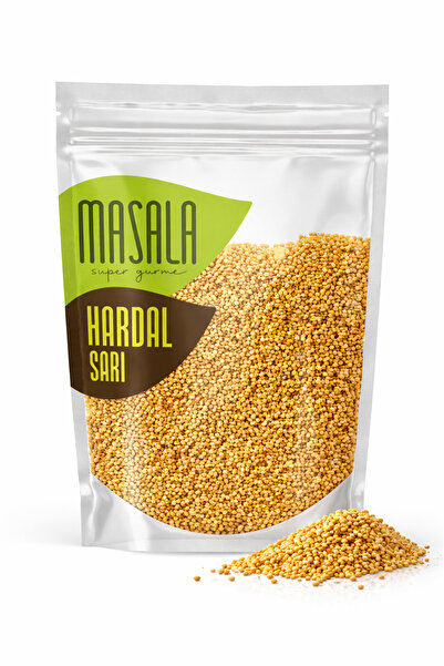Super Gurme Masala Sarı Hardal Tohumu 150 gr (Sinapis alba) - Yellow Mustard ...