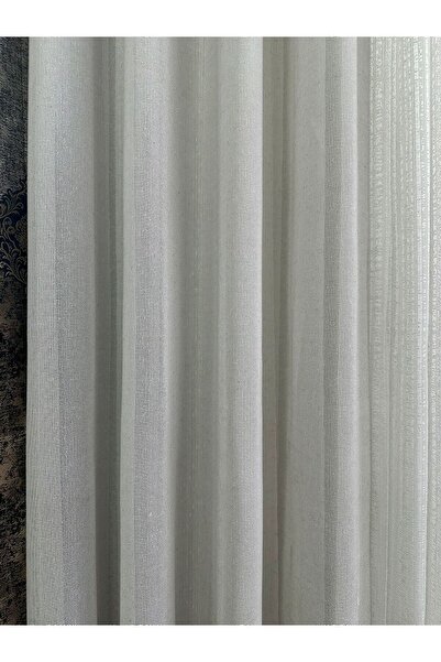 dekoson Lüx Kırışmaz Taş Rengi Keten Tül Perde (Her Odaya Uyumlu) EN Sık Kat ...