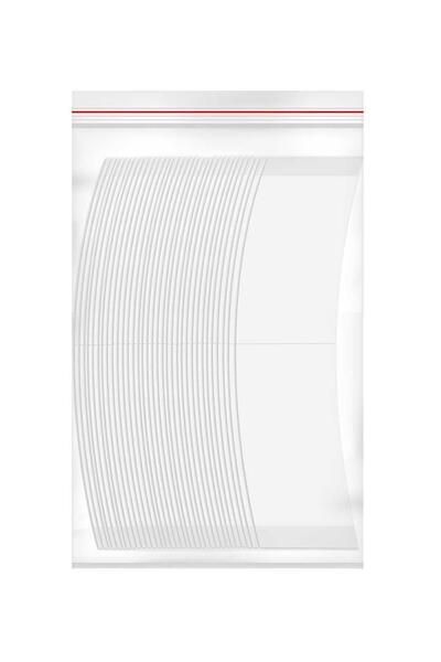 Walker Tape No-Shine Protez Saç Bandı Oval (Parlama Yapmaz) "C" (2,0cm x 7.5cm) 36 Adet