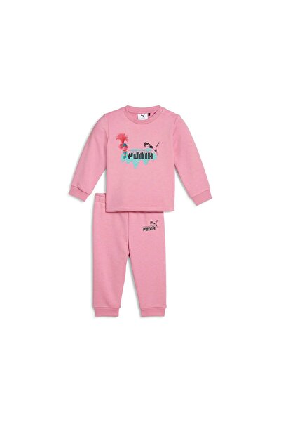 Puma x TROLLS Bebek Bisiklet Yaka Eşofman Takımı