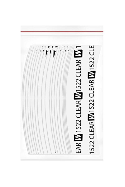 Walker Tape 1522 Clear™ Protez Saç Bandı Oval "C" (2,0cm x 7,5cm) 36 Adet