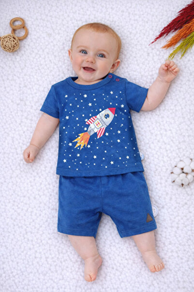 Tomuycuk 2-Piece Baby Boy Set with Shorts |   Newborn Baby Sets Outfits Gift