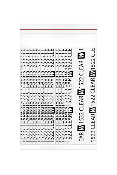 Walker Tape 1522 Clear™ Protez Saç Bandı Düz 1" x 3" (2,5cm x 7,5cm) 36 Adet