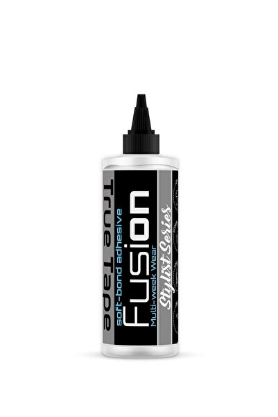 True Tape FusiON Soft Bond Adhesive Protez Saç Likit Yapıştırıcı 8.5 FL OZ (2...