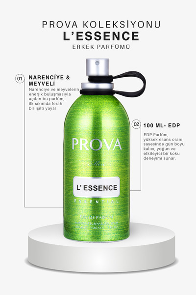 prova L'essence Edp Meyveli Erkek Parfüm 100 ml