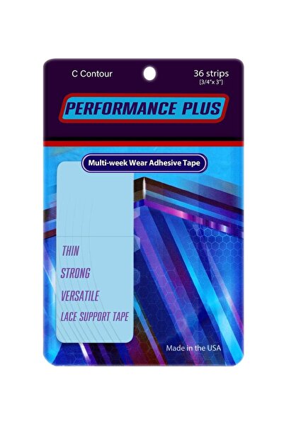True Tape Plus Protez Saç Bandı Oval (C - 2,0cm x 7.5cm) 36 Adet