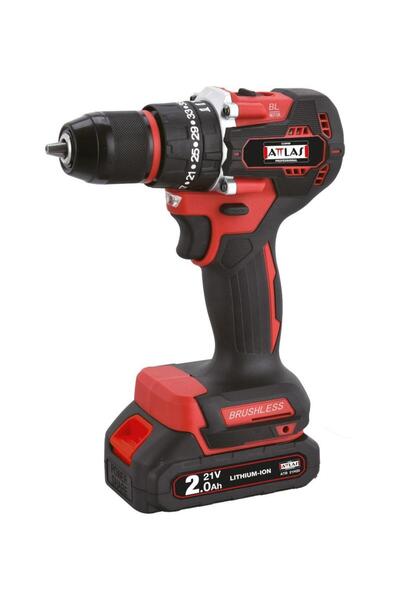 Attlas ATB 21 BLPD-202C 21V Çift Akülü Kömürsüz Darbeli Matkap