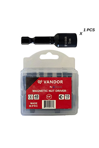 Vandor Vandor Manyetik Somun Tutucu İmpact Adaptör Pipo (lokma-çatı Vida Ada...