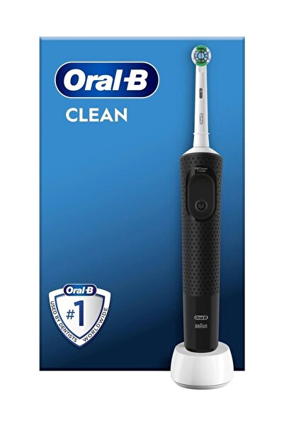 Oral-B Clean Pro Cross Action Şarlı Diş Fırçası-Siyah