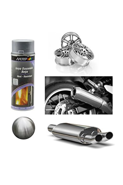 Motip MOTİP Isıya Dayanıklı Yan. Mat Soba Egsoz Mangal Fırın Boyası 400ml