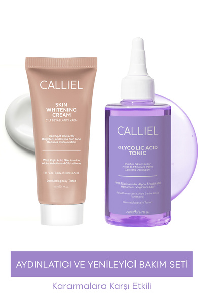 CALLİEL Kararmalara Karşı Etkili, Aydınlatıcı Ve Yenileyici Bakım Seti
