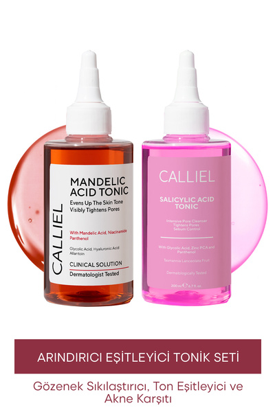 CALLİEL Akne ve Leke Karşıtı Arındırıcı Bakım Seti