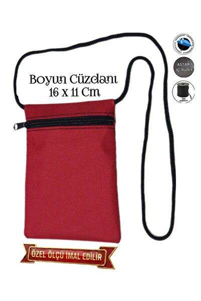 SEVBAGS Para Kimlik Pasaport Hac Umre Asker Sporcu Boyun Kese Cüzdanı