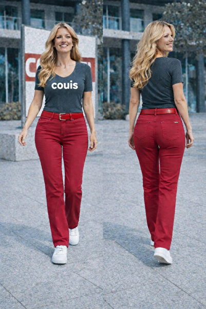 couis Pantaloni de damă cu talie elastică de mărime mare