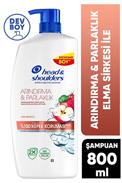 Head & Shoulders Arındırma&Parlaklık Kepeğe Karşı Etkili Şampuan 800 ml