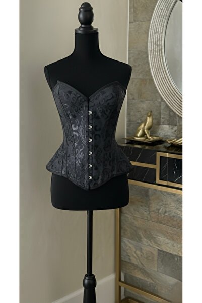 Ceren Öncel Atelier Μεζόνε Νουάρ Μπουστιέρ Κορσέ