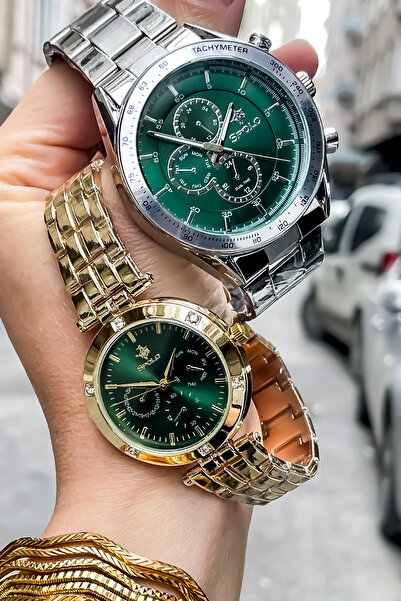 S.POLO Kadın Erkek Kol Saati Sevgili Saati Çift Saati Takım Sevgililer Günü H...