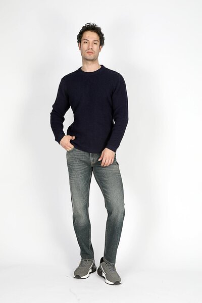 Lee Cooper Jagger Pantaloni de blugi pentru bărbați, cu talie normală, croial...