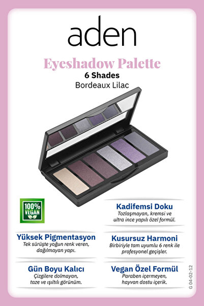 Aden Göz Farı Paleti 6'lı