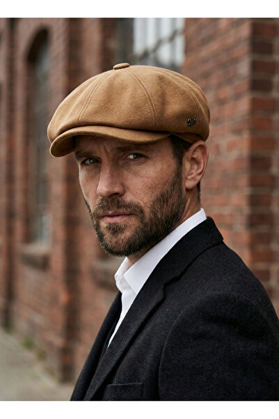 emybox Erkek Kaşe 8 Köşe Kasket Şapka Klasik Retro- Peaky Blinders Tarzı Last...