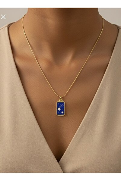 İNN JEWELLERY Çelik Kolye Kararmaz Tarot Figürlü (2 YIL İTHALATÇI GARANTİLİ)