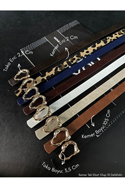 Fiori حزام نسائي رفيع بتصميم 8 خطوط، حزام للسترة، حزام للقميص، حزام للملابس