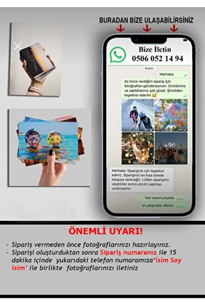 YAGKUT Fotoğraf Baskısı 100 Adet 10x15