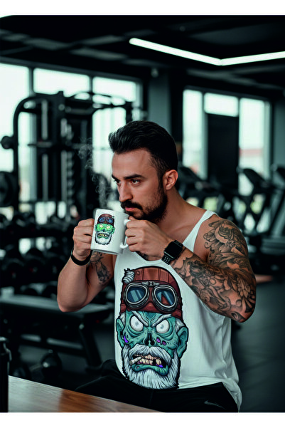 Freeyez Zombi Pilot Gym Fitness Tank Top Sporcu Atleti