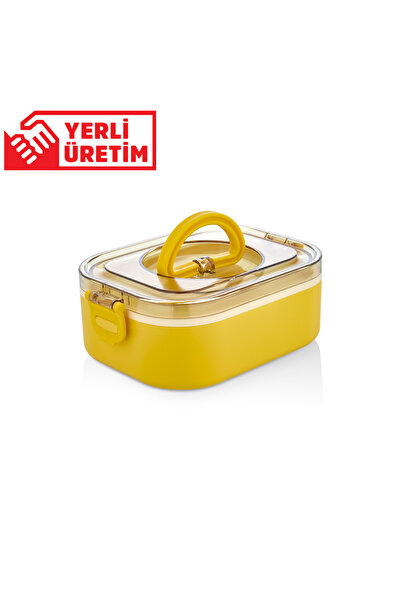 Yeniay Plastik Yeni Nesil Sefer Tası Lunch Box Beslenme Kabı Paslanmaz Çelik ...