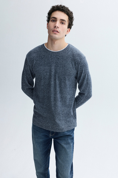 Mudo سويت شيرت برقبة دائرية