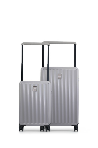 GROUND Ametis 2'li Valiz Seti Orta-Kabin - Vizon - 10737