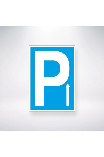 Reysa Tasarım P Up Arrow 21x35 Back Back Adhesive Sticker