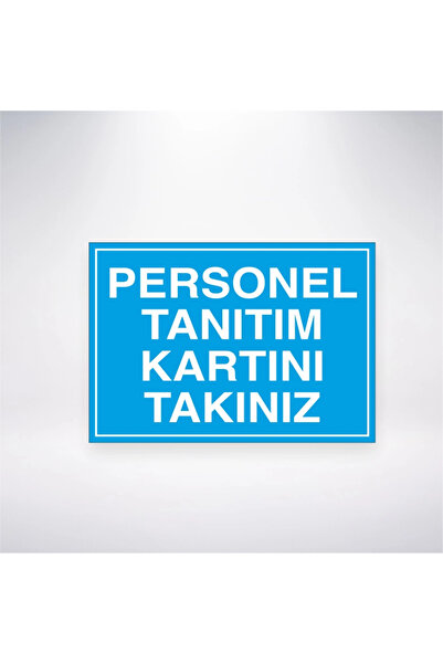 Reysa Tasarım Insert Staff Introduction Card 21X35 Back Adhesive Sticker