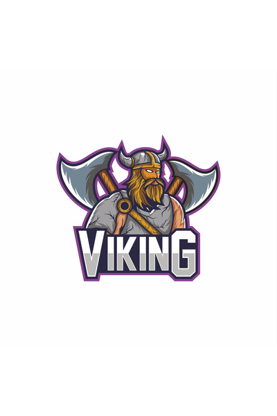 Reysa Tasarım Viking 2 Sticker 10X10 cm Colorful Sticker