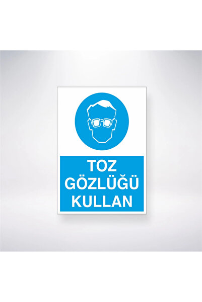 SareDesing استخدم ملصق سلامة العمل مقاس 21 × 28 سم لنظارات الغبار