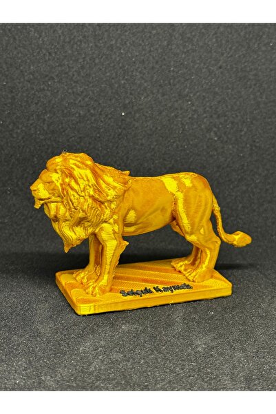 Aslanlı Aslan figürü masa üstü