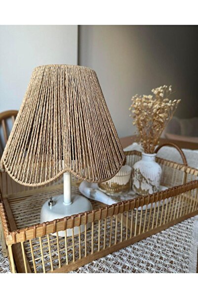 KorFam ROSALİNDA MODELİ - RETRO TARZDA PİLLİ MASA LAMBASI | METAL GÖVDE | LED...