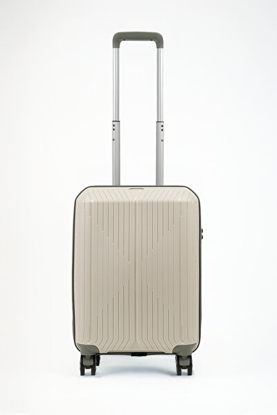 GROUND Sirius Gar Kabin Boy Valiz Kemik Gri - 10728