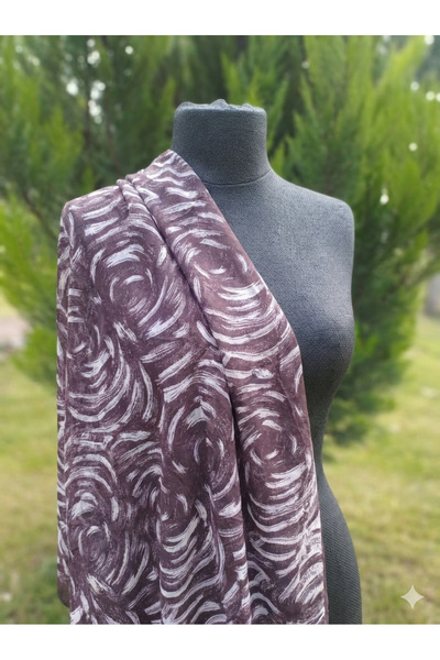 SK Scarfs Batik Desen Kraş Kumaş Şal