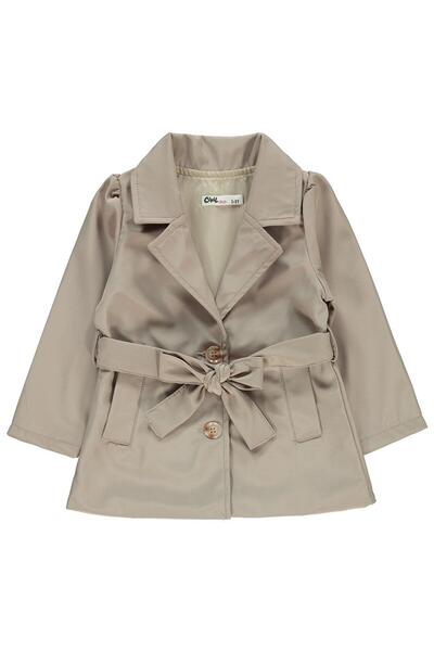 Civil Girls معطف ترنش للفتيات من عمر 2-5 سنوات - بيج من عمر 2-3 سنوات