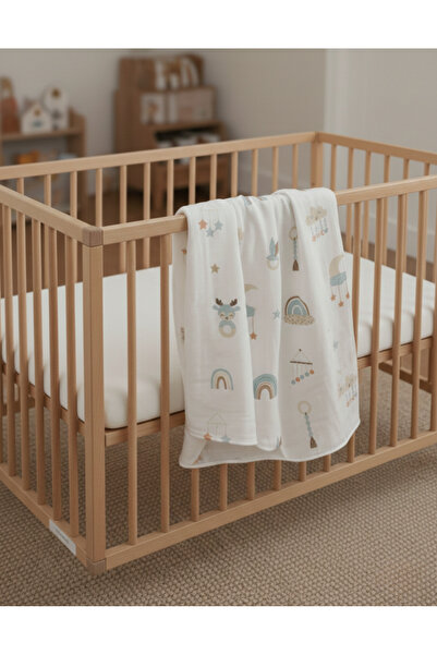 Single Layer Muslin Cover 100% Organic Cotton 75x85 cm