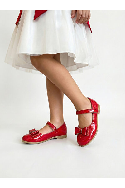 BDKButik Pantofi de balet pentru fetiță cu fundă, talpă ortopedică, pantofi d...