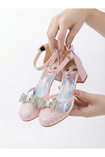 BDKButik Patoz Princess Printed Bow Παιδικά Βραδινά Παπούτσια Παπούτσια με τα...