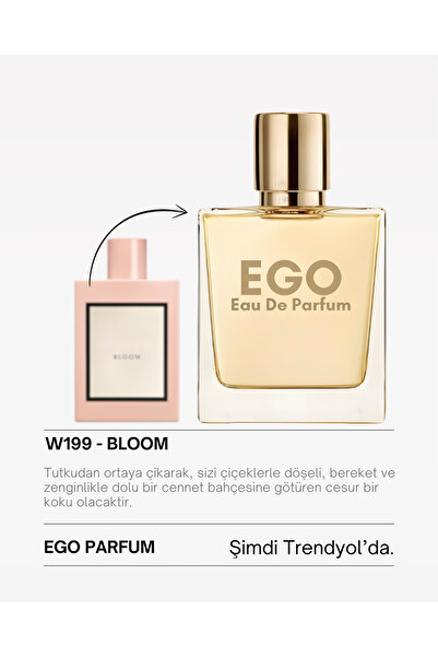 homeartplus W199 Ego Edp 50 ml ( Bloom ) Çiçeksi Kadın Parfüm