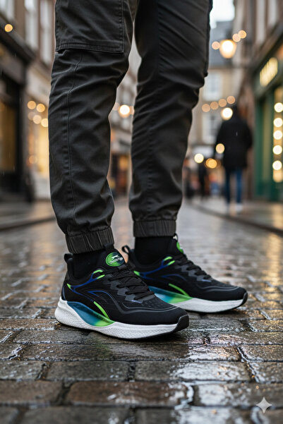 Slazenger حذاء رياضي للجري والمشي للرجال من سلسلة WARWICK Premium باللون الأس...