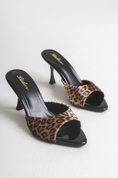 LDR Дамски чехли с остър връх и ток